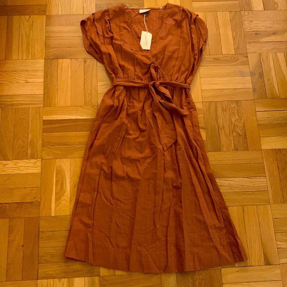 Universal Thread Faux Wrap Midi Dress